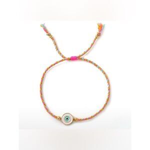Evil Eye Braided Bracelet M1762